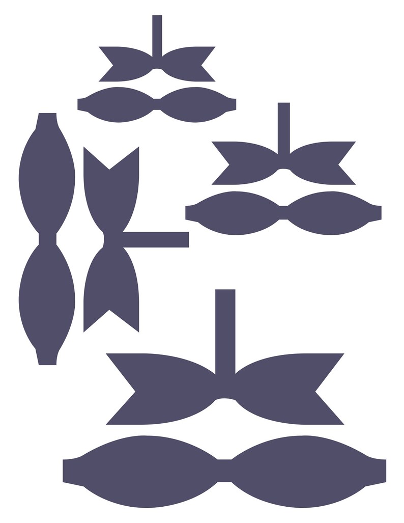 Free Free 287 Mermaid Bow Template Svg SVG PNG EPS DXF File