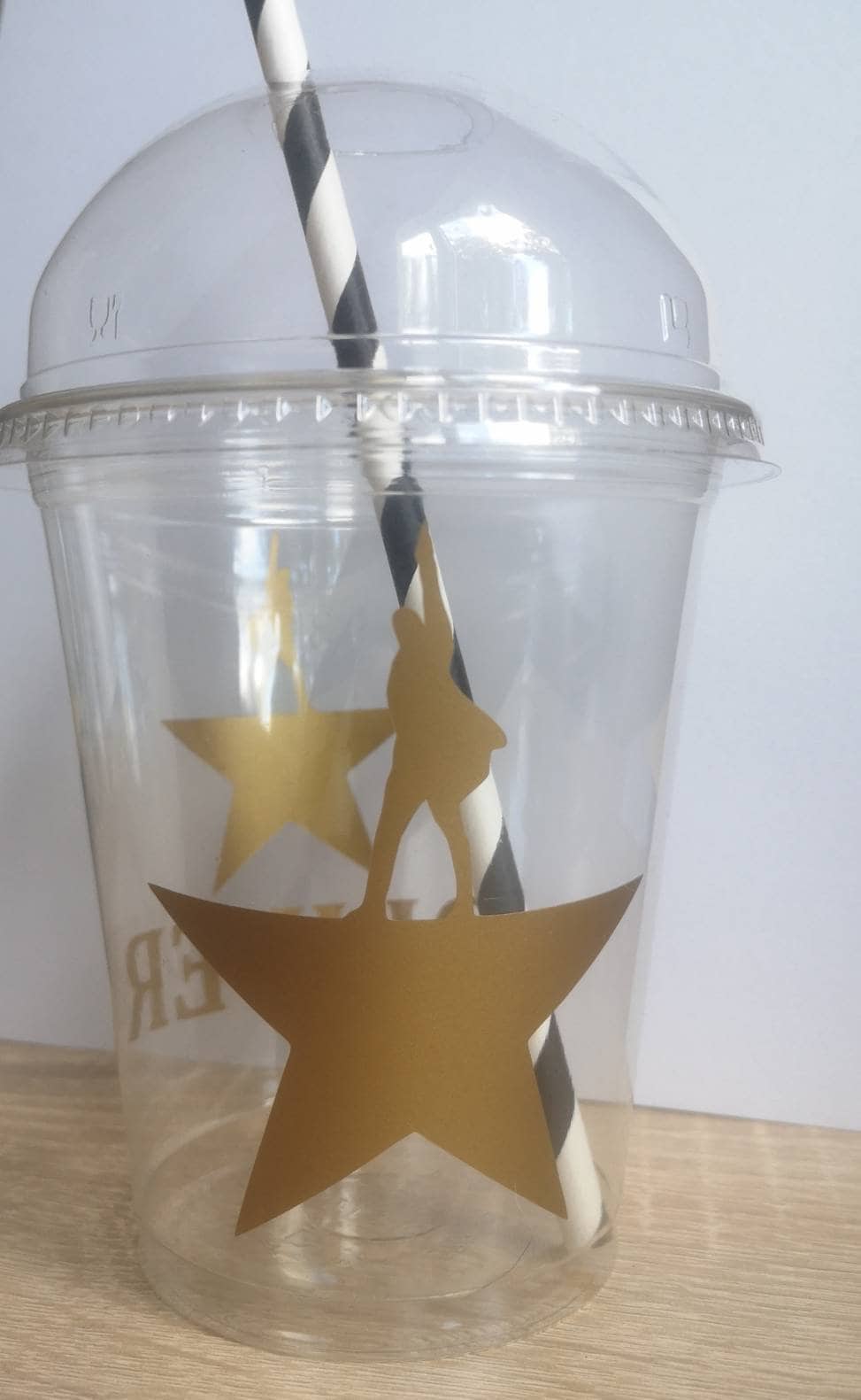 Personalized hamilton cup Broadway theme party Custom name on Etsy