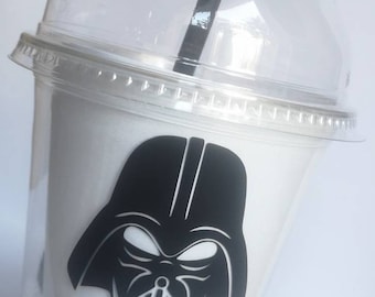 パーソナライズされたスターウォーズカップ スターウォーズの装飾 スターウォーズテーマパーティー カップにカスタム名 パーソナライズされたカップ 誕生日の装飾