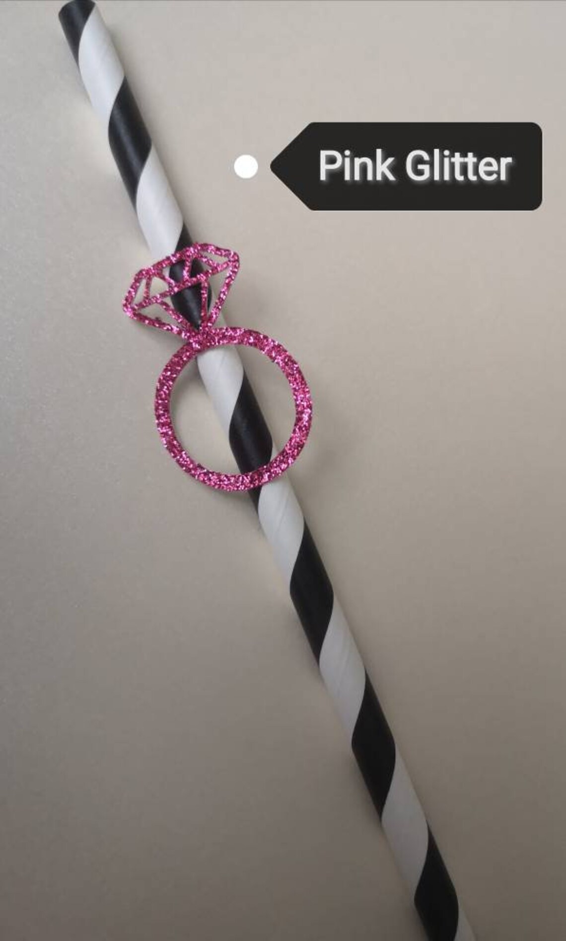 Engagement Ring Paper Straws Diamond Ring Party Straws Etsy