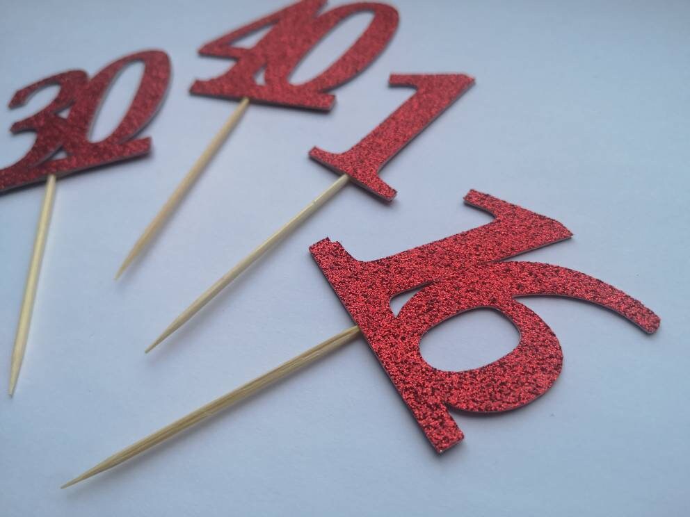 Personalized Cupcake Toppers Custom Cupcake Toppers First Etsy
