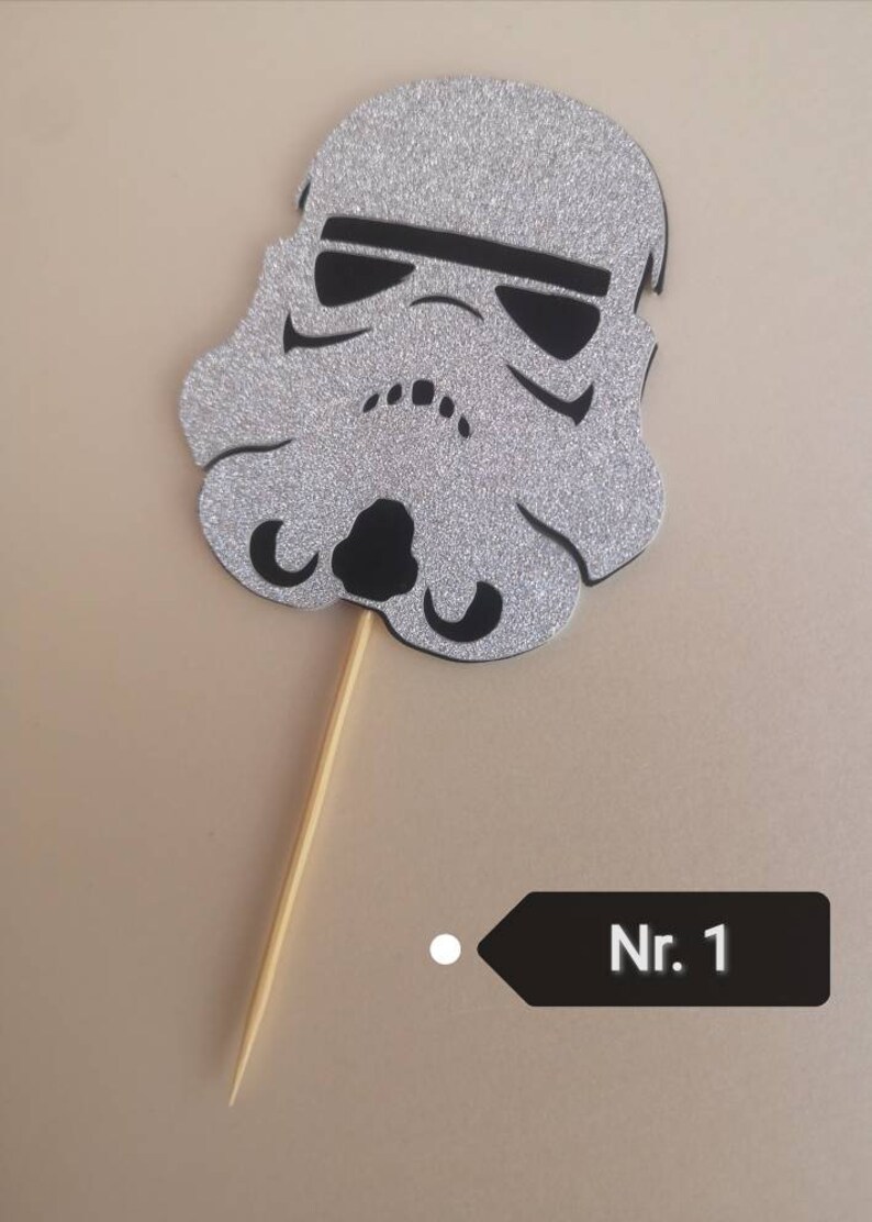Star Wars Cupcake Toppers Birthday Party Cupcake Toppers Etsy