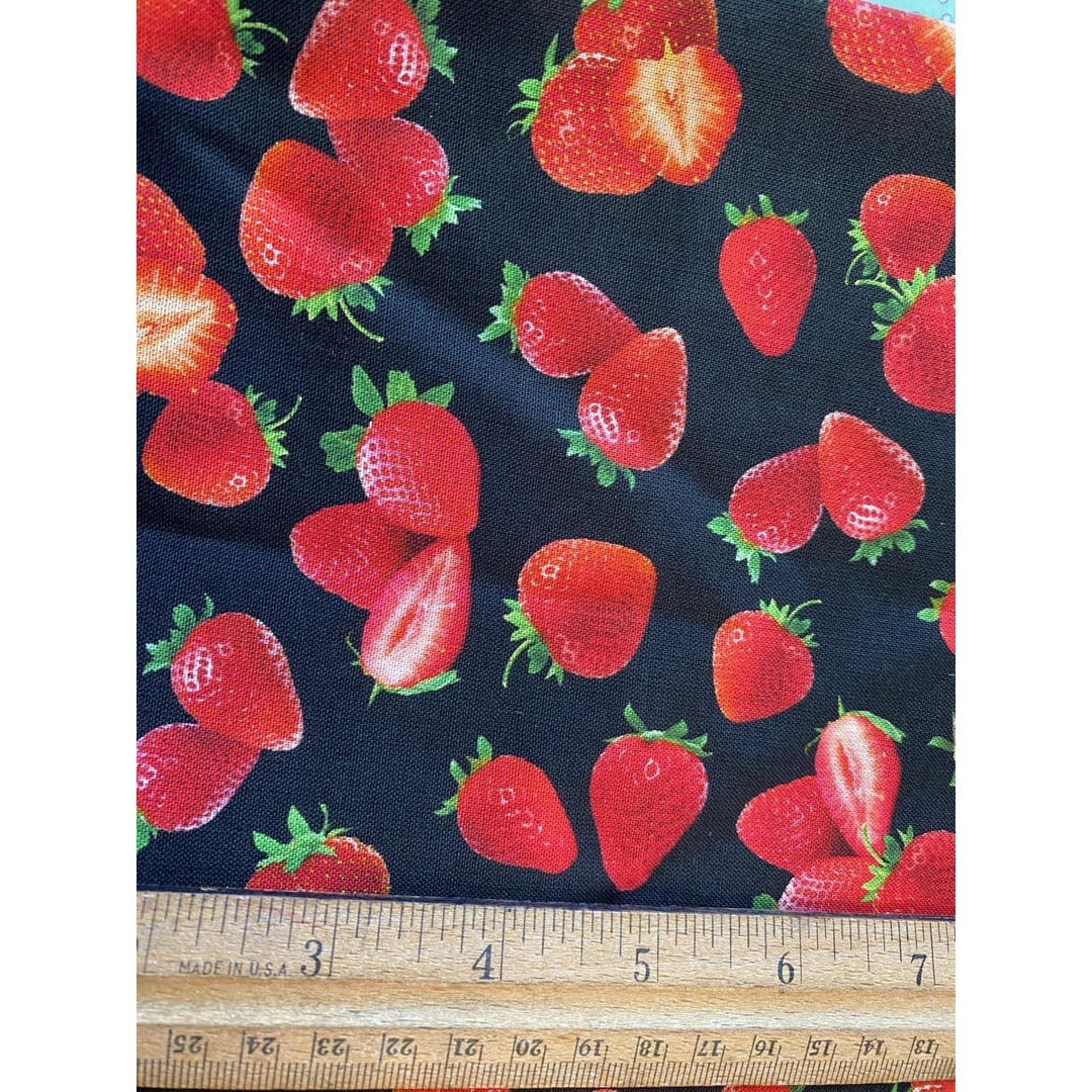 Timeless Treasures Quilt Fabric STRAWBERRY FIELDS Choice of Size - Etsy