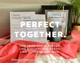 Honorable Intimacy® Marriage Intimacy Covenant and Personalized Prayers Set