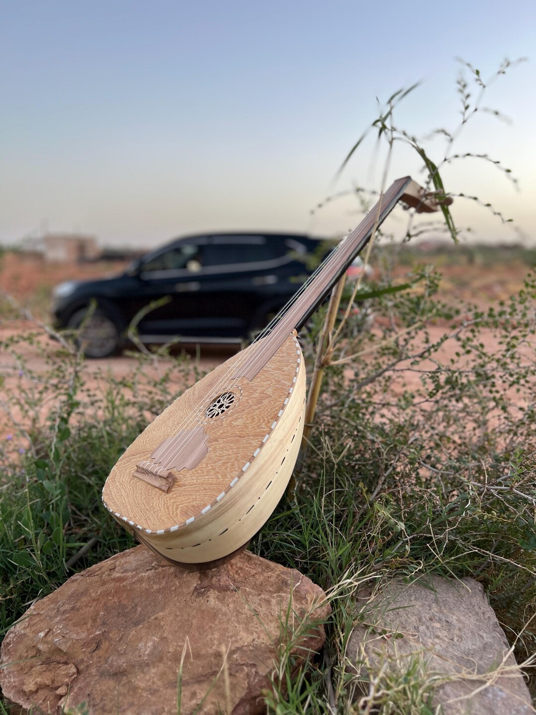 Handcrafted Moroccan Arabic Oud: 5-string Professional Lute - Etsy