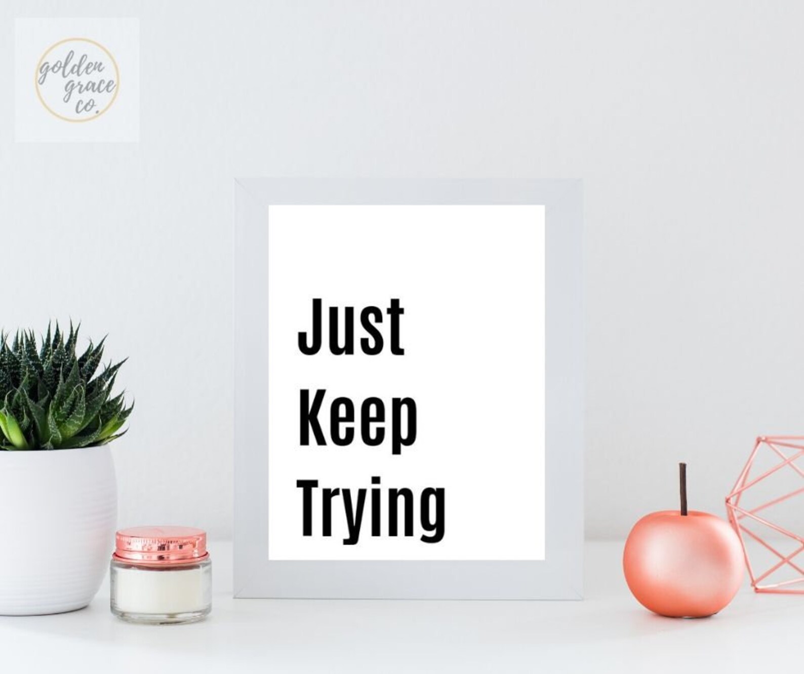 Just Keep Trying Motivation Inspirational Quotes Digital Etsy Just Keep Trying Motivation Inspirational Quotes Digital Etsy