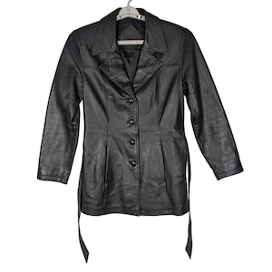 Jacqueline Ferrar Leather Jacket - Etsy
