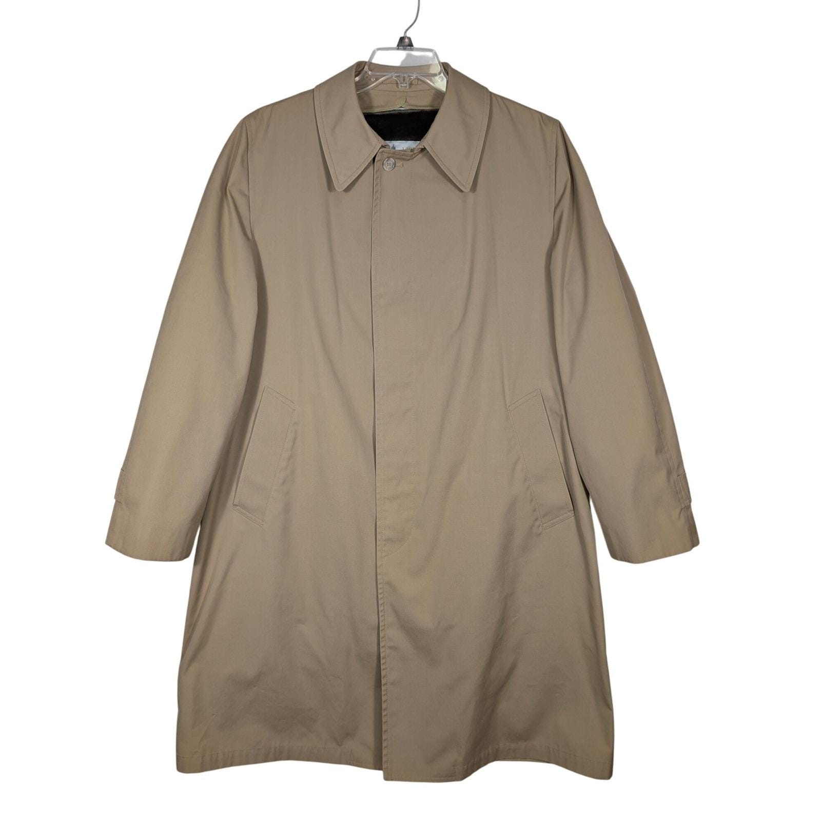 London Fog Trench Coat 44 - Etsy