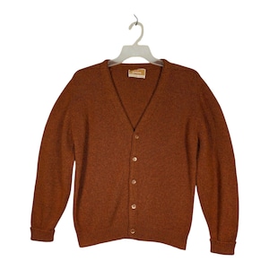 トップス 90s DEAD STOCK JANTZEN ACRYLIC CARDIGAN Vintage Jantzen cardigan sweater company USA large 70s 80s