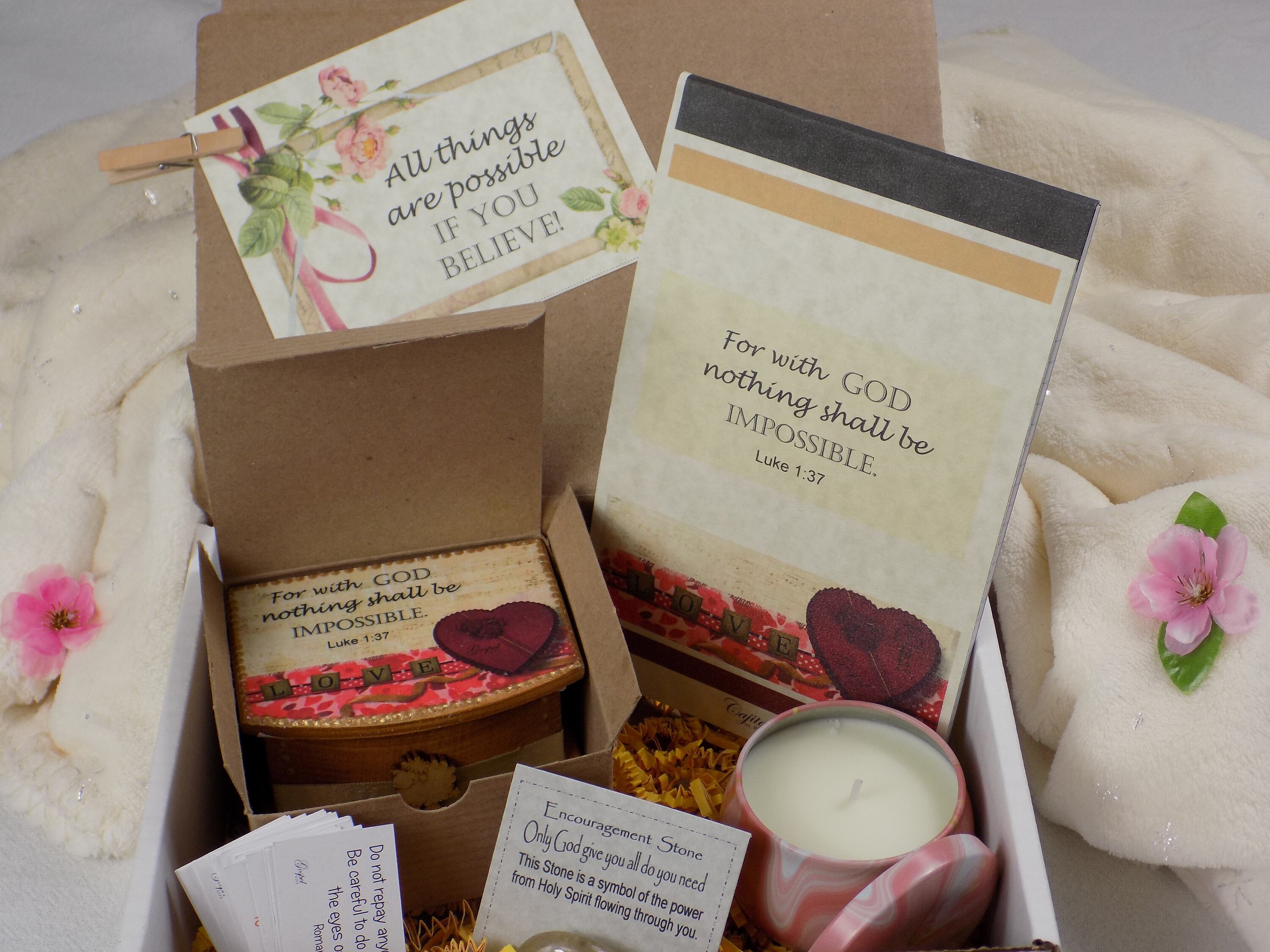 Gift for Her/faith Gift Box / Thinking of You Gift/ Etsy