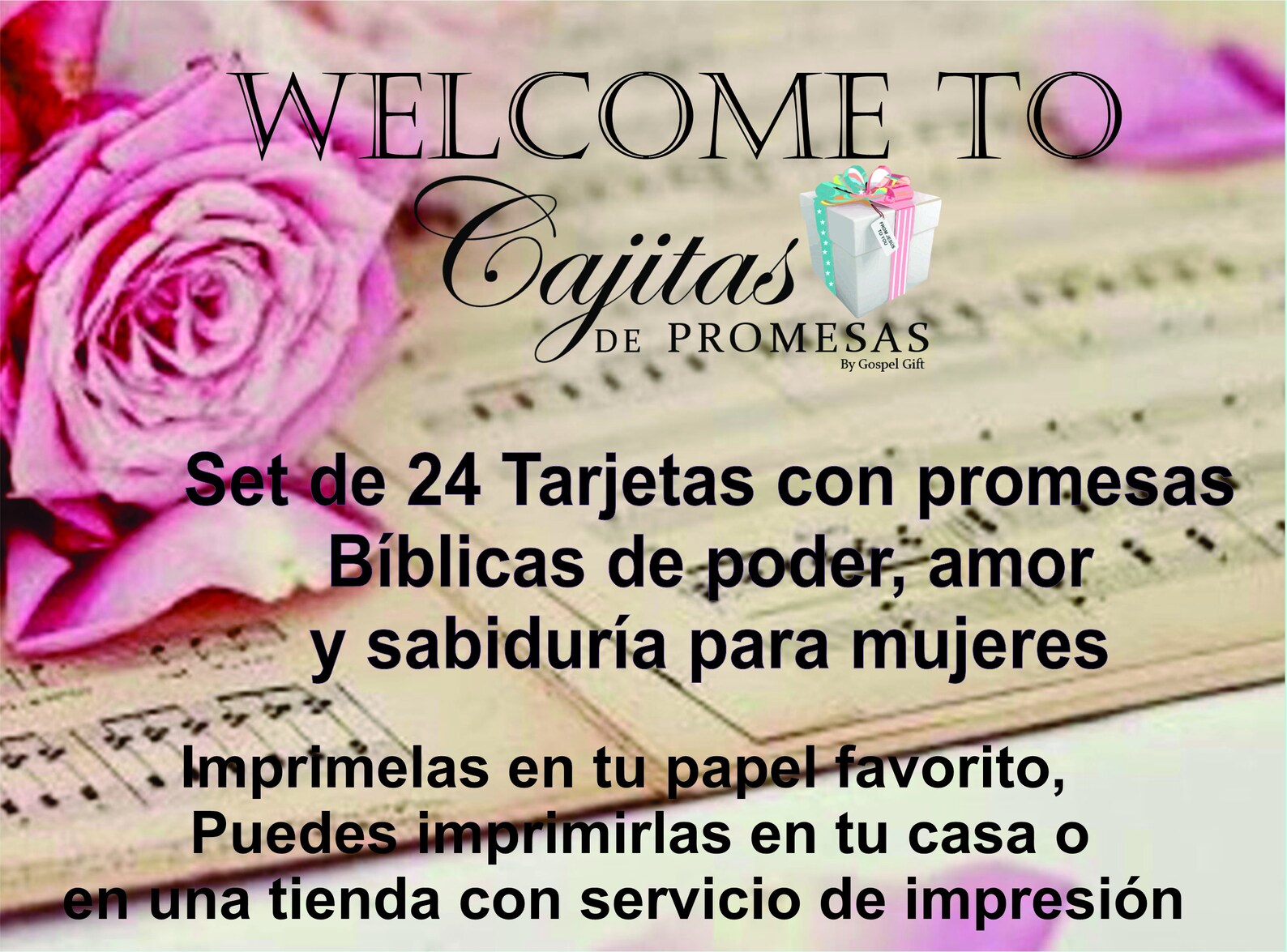 24 SPANISH Scripture Cards, Woman Card, Printable, Encouragement Bible ...