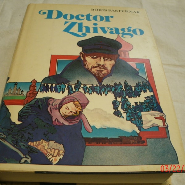 The Best Seller Library Vintage 1958 Classic Book: Doctor Zhivago by Boris Pasternak