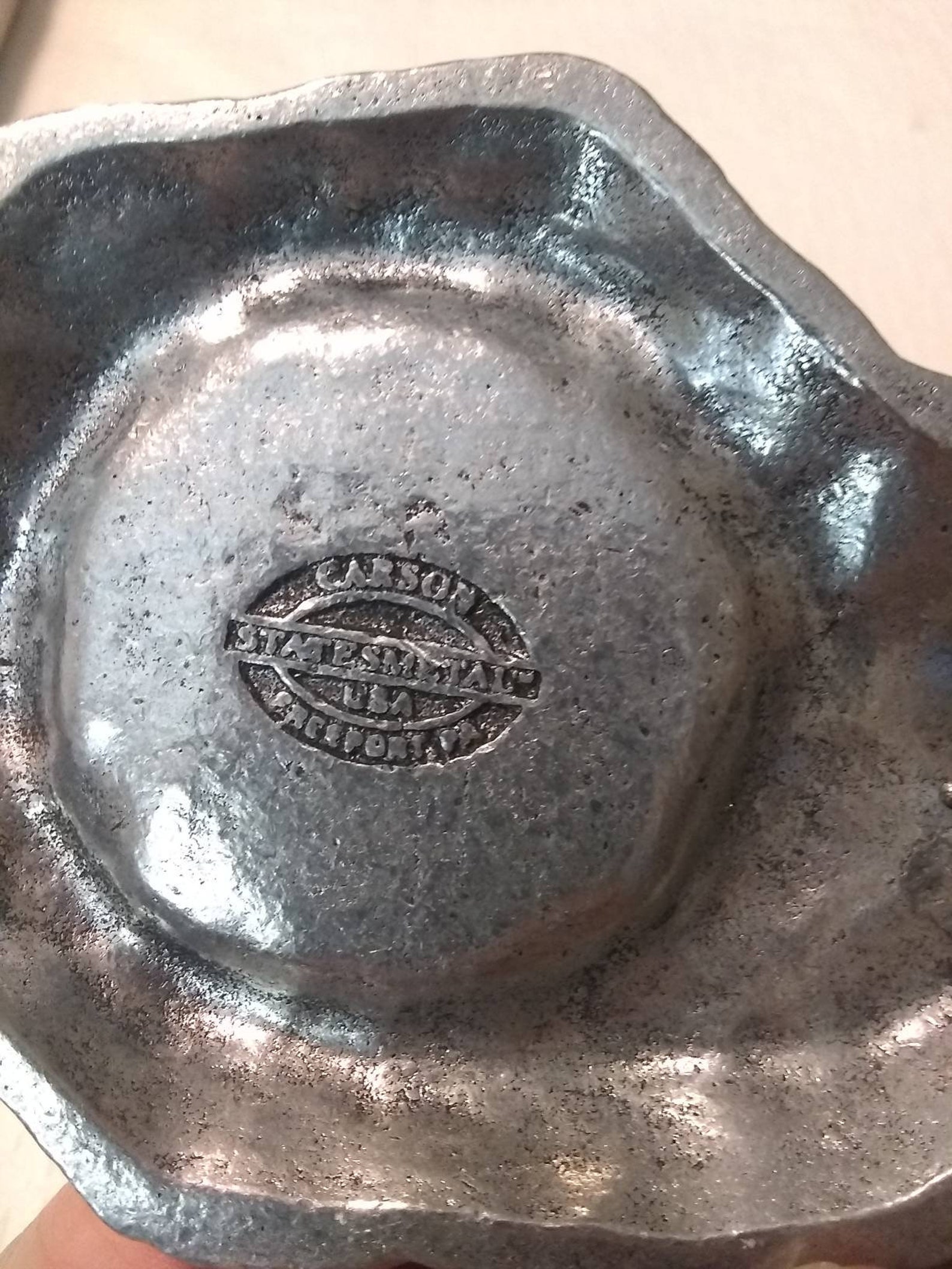 Carson Statesmetal Pewter Lighthouse Candleholder Freeport PA Etsy