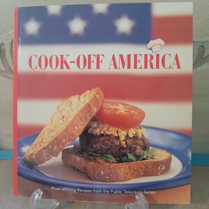 Vintage 1999 Cookbook: Cook-Off America From the Public Television Series Trade Paperback  VG