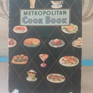 Vintage 1950s Cookbook: Metropolitan Cook Book By Metropolitan Life Insurance Company Rare