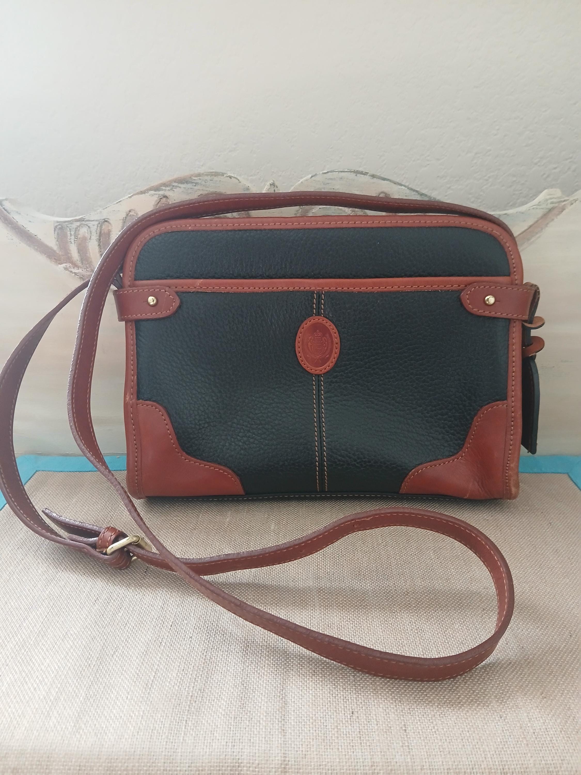 Liz Claiborne Genuine Green Leather w/Brown Accents Backpack My first Liz Claiborne purse and wallet main image 3