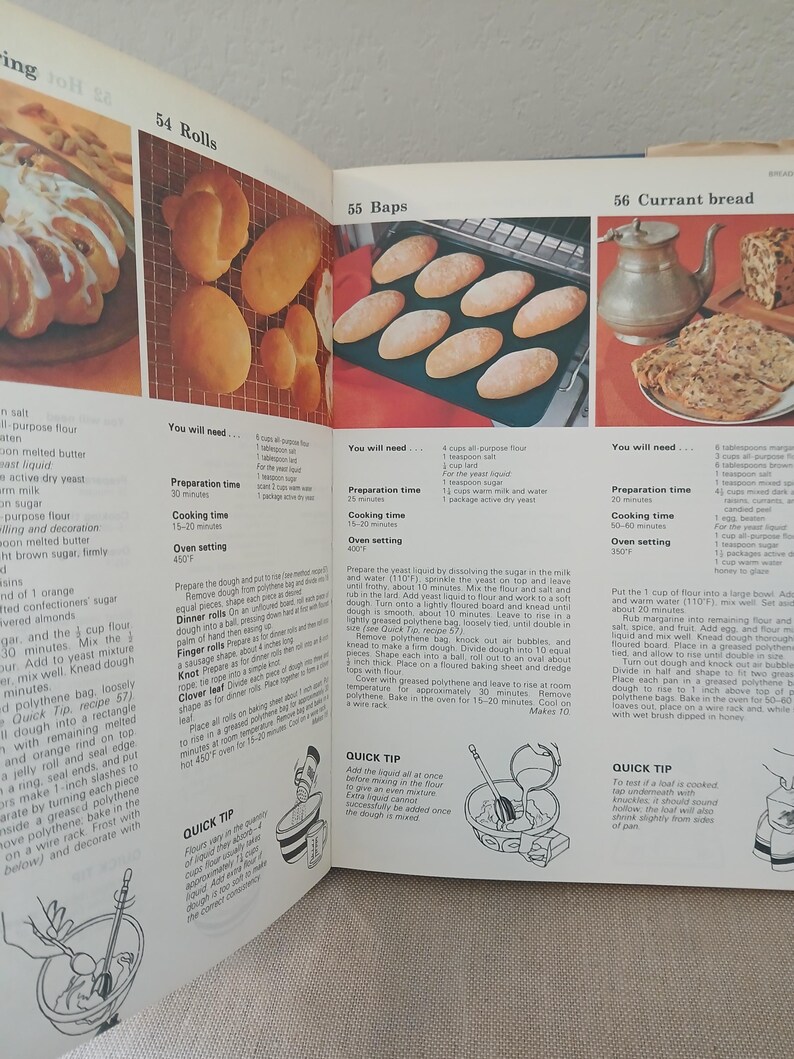 Vintage 1974 American Culinary Society's All Color Cookbook Over 300 Recipes and Cooking Tips Hardcover image 5