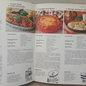 Vintage 1974 American Culinary Society's All Color Cookbook Over 300 Recipes and Cooking Tips Hardcover image 4