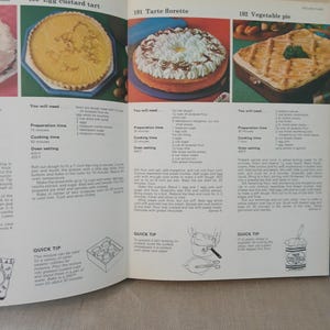 Vintage 1974 American Culinary Society's All Color Cookbook Over 300 Recipes and Cooking Tips Hardcover image 3