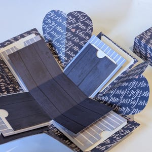 DIYエクスプロージョンボックス：記念日/バレンタインデーにぴったりの3層フォト記念品