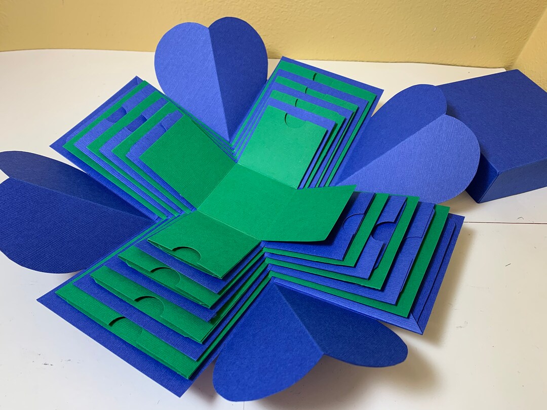 Explosion Gift Box DIY 2 to 8 Layer Photo Box Make Your Own Anniversary