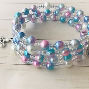 Wrap Rosary Bracelet, Rosary Bracelet, Rosary, Catholic Rosary, Rosaries, Gifts for Her, Catholic Gifts, Catholic, Wrap Bracelet