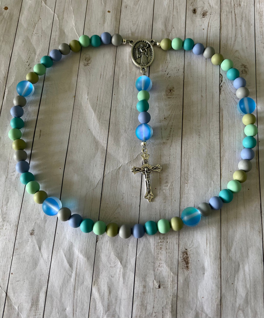 Chapelet Catholique En Silicone Coloré - Pour Enfants, Cadeau Communion, Confirmation