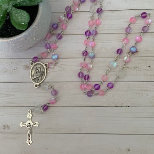 St Maria Goretti, St. Maria Goretti Rosary, Catholic Rosary, Rosaries, Gifts for Her, Catholic Gifts, Catholic,