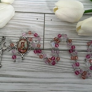 Crystal Rosary, Catholic Rosary, Catholic Gifts, Rosary, Gifts for Her, Confirmation Gifts, Mother Day Gifts, Beautiful Rosary,