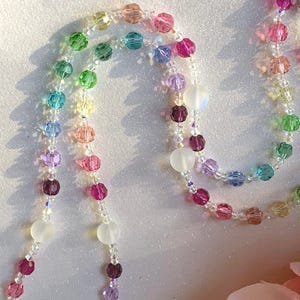 Rainbow Rosary: Preciosa Crystal Catholic Prayer Beads