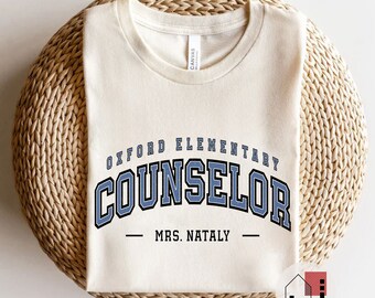 Custom School Counselor T-Shirt: Soft Cotton Unisex Tee