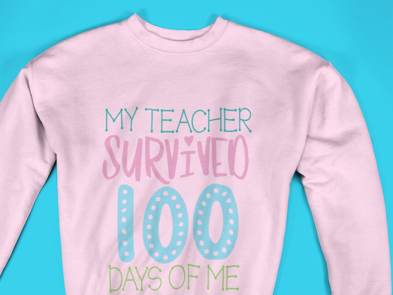 Outfit 100 Days Of School Girls 100 days of school Sweatshirt Personalized 100 Days Of School Shirt Shirt For Girls 100 Days of School