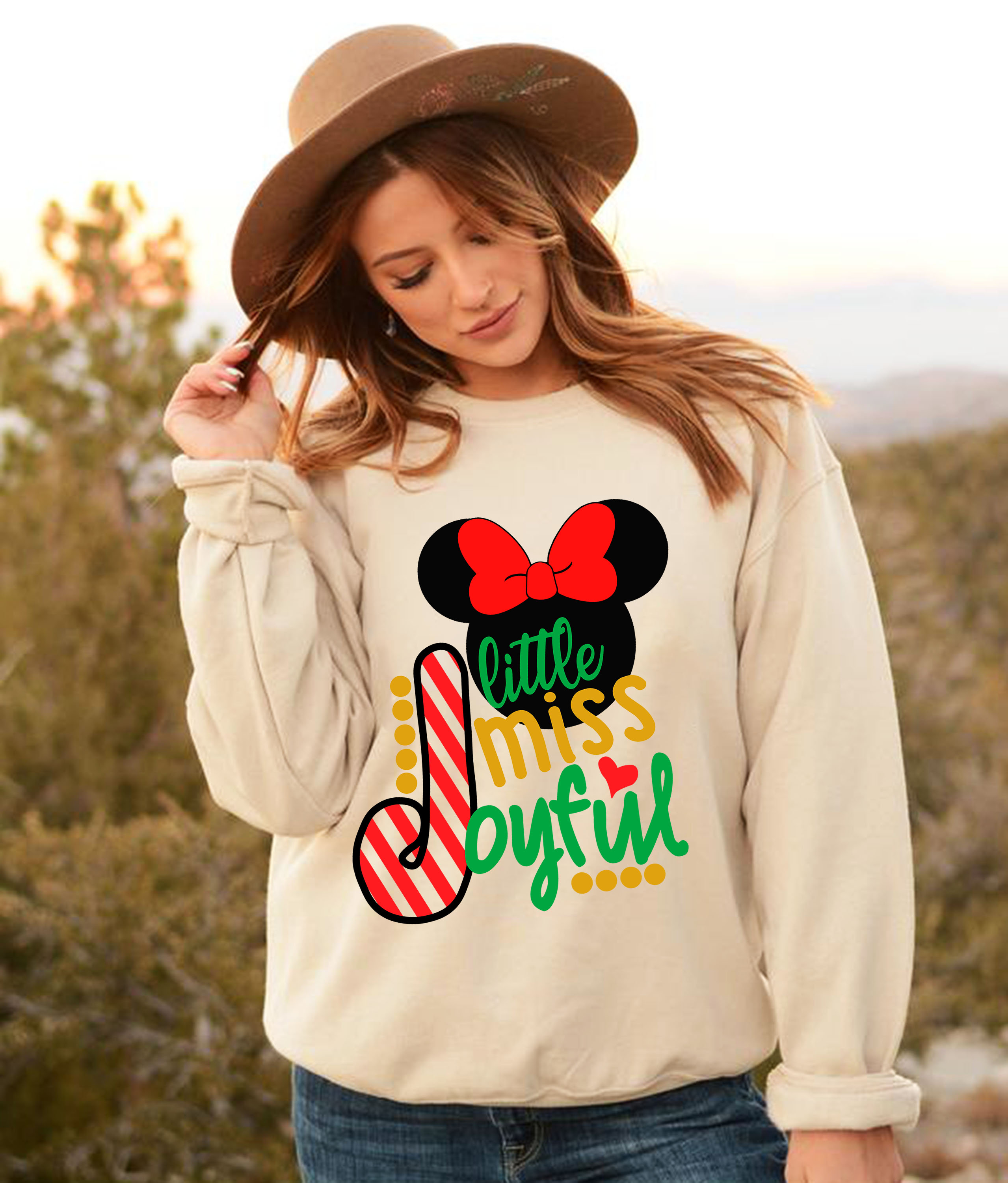 Christmas Sweatshirt Disney Sweatshirt Christmas Gift Etsy