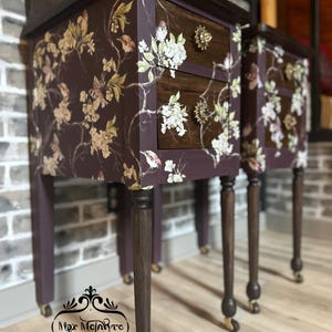 End Tables, Pair of End Tables, Nightstands, Side Tables, Two Drawer End Tables