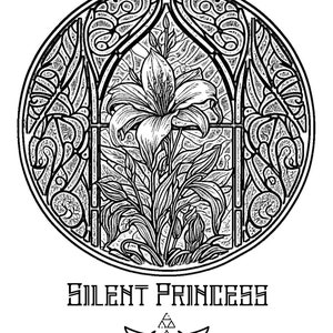 Silent Princess - Coloring Page