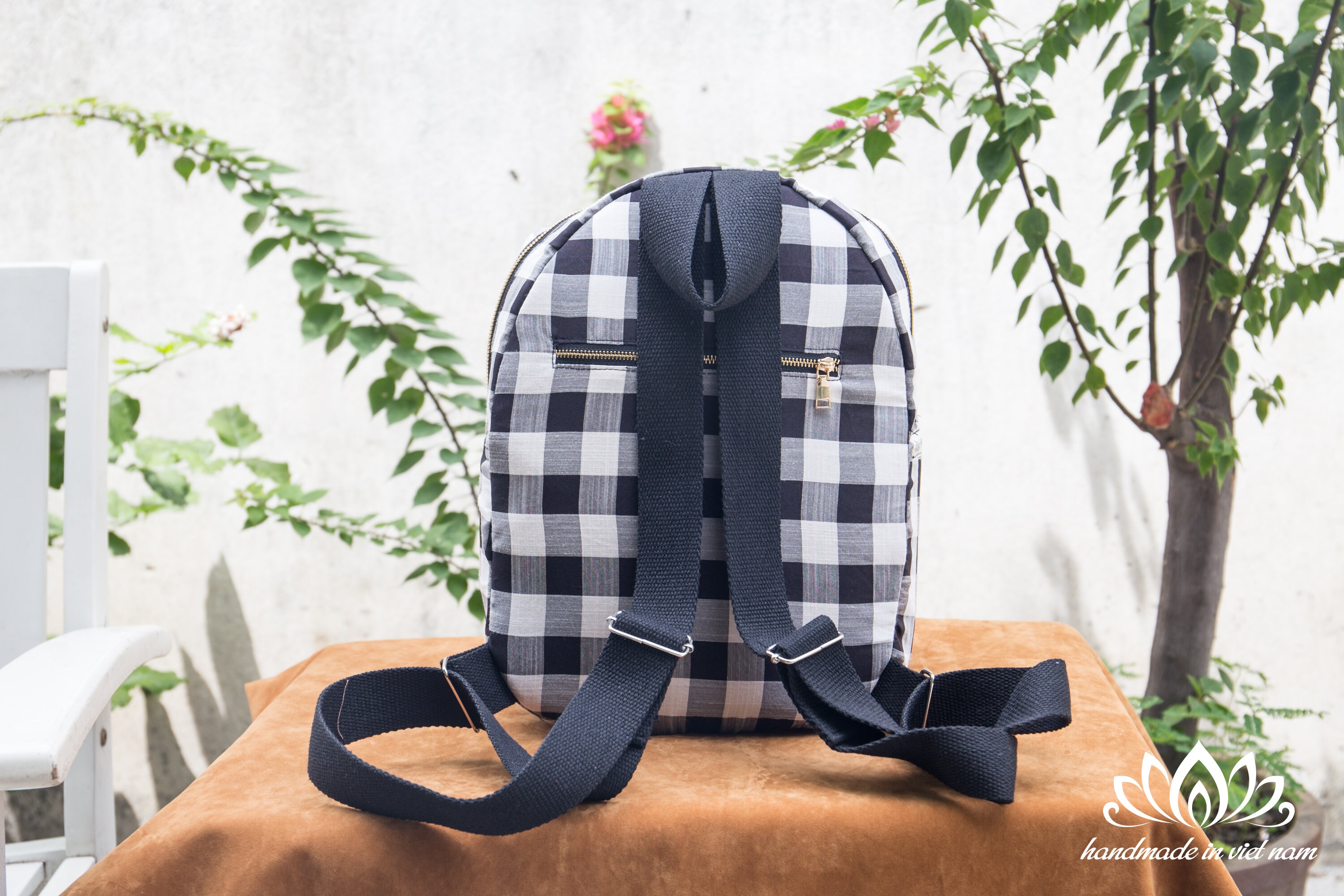 Embroidered Backpack Ribbon Embroidery Backpack Embroidery Etsy