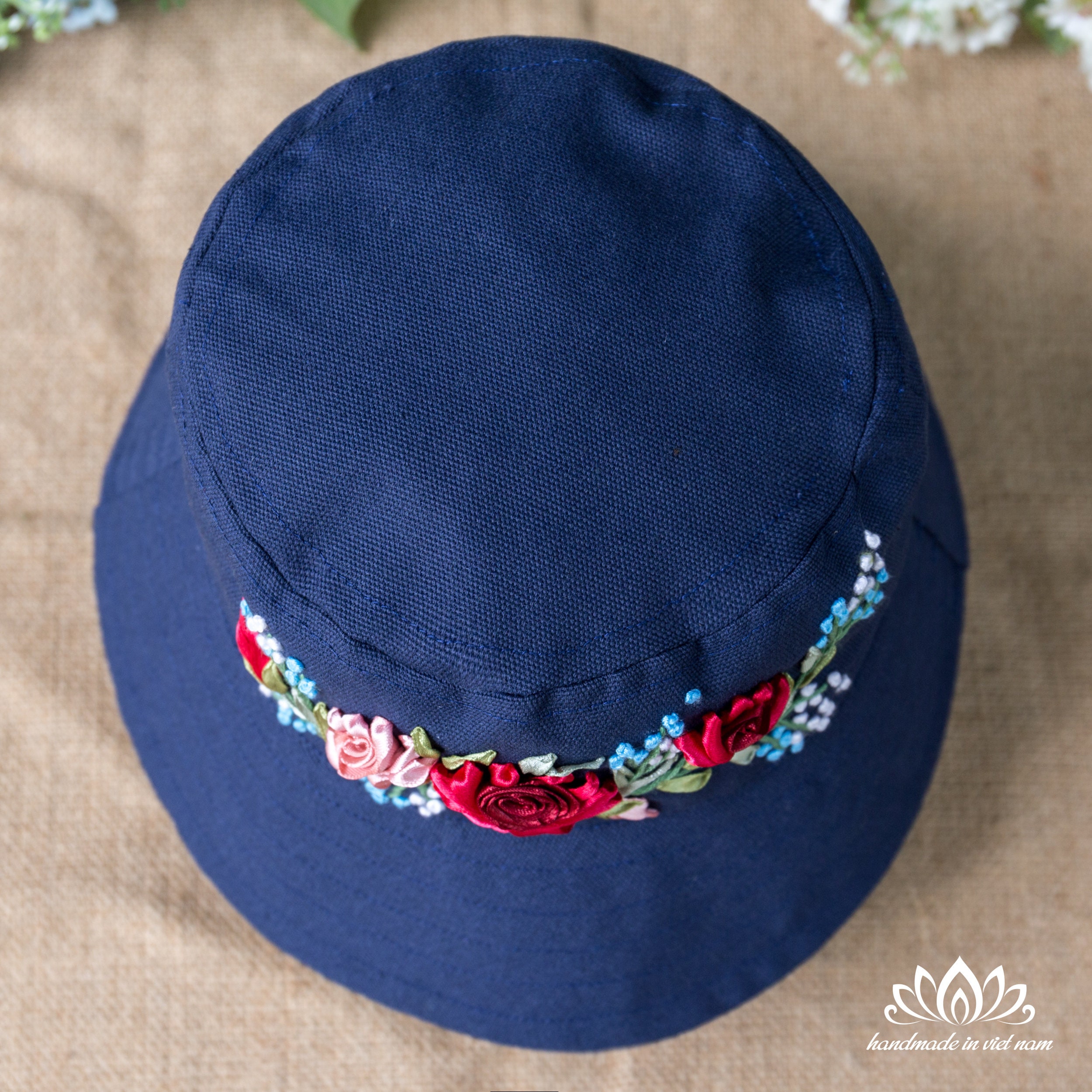 ★R13★ Logo embroidered padded bucket hat olive R13WA043A04 QUILTED BUCKET HAT - OLIVE SURPLUS – R13
