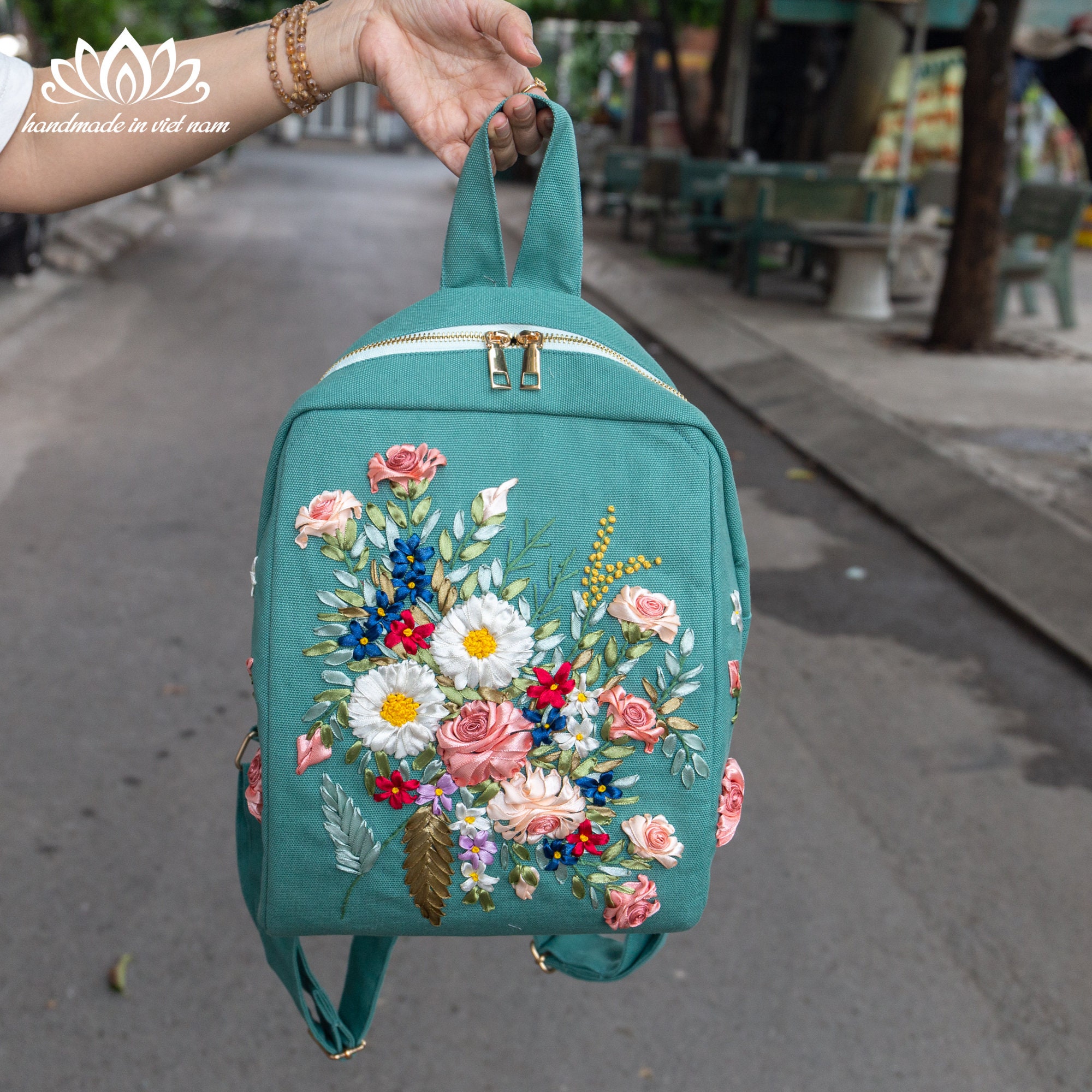 【AAKE】RIBBON DOT BACKPACK Ribbon Polka Dot Backpack CU526 - Acubi style | LEWKIN