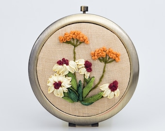 刺繍ハンドバッグ | ショルダーバッグ | リボン刺繍 | 高品質