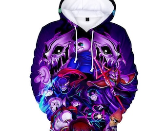 The Game Plot Undertale Hoodie Hooded Cloth Unsiex Hoodie Gift New