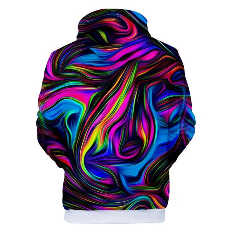 Psychedelic trippy hoodie hooded cloth unsiex hoodie gift new | Etsy