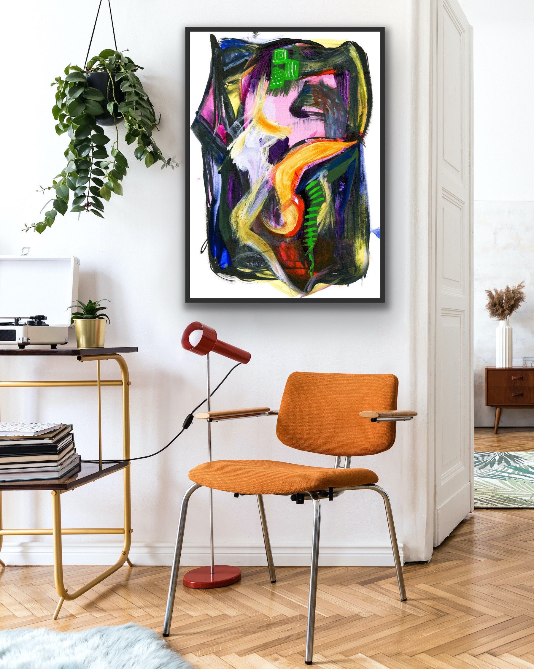 Abstract Art Print Large 30x36 24x36 Printable Abstract Art Etsy