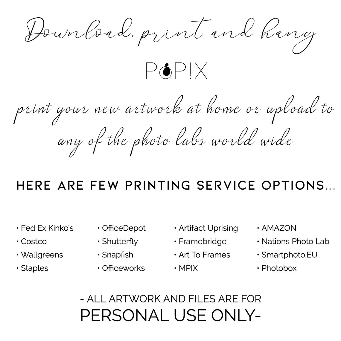 Enso Circle ART Print 30x30 Black & White Zen Etsy