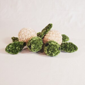 Cute Crochet Turtle, Stuffed Turtle Plushie, Stuffed Animal Sea Turtle