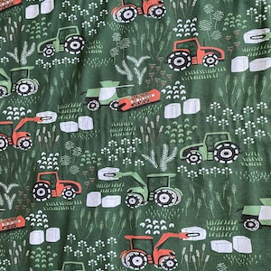Jersey Cotton Jersey Tractor Vehicles Skandi Bio GOTZ 0.5 Meter