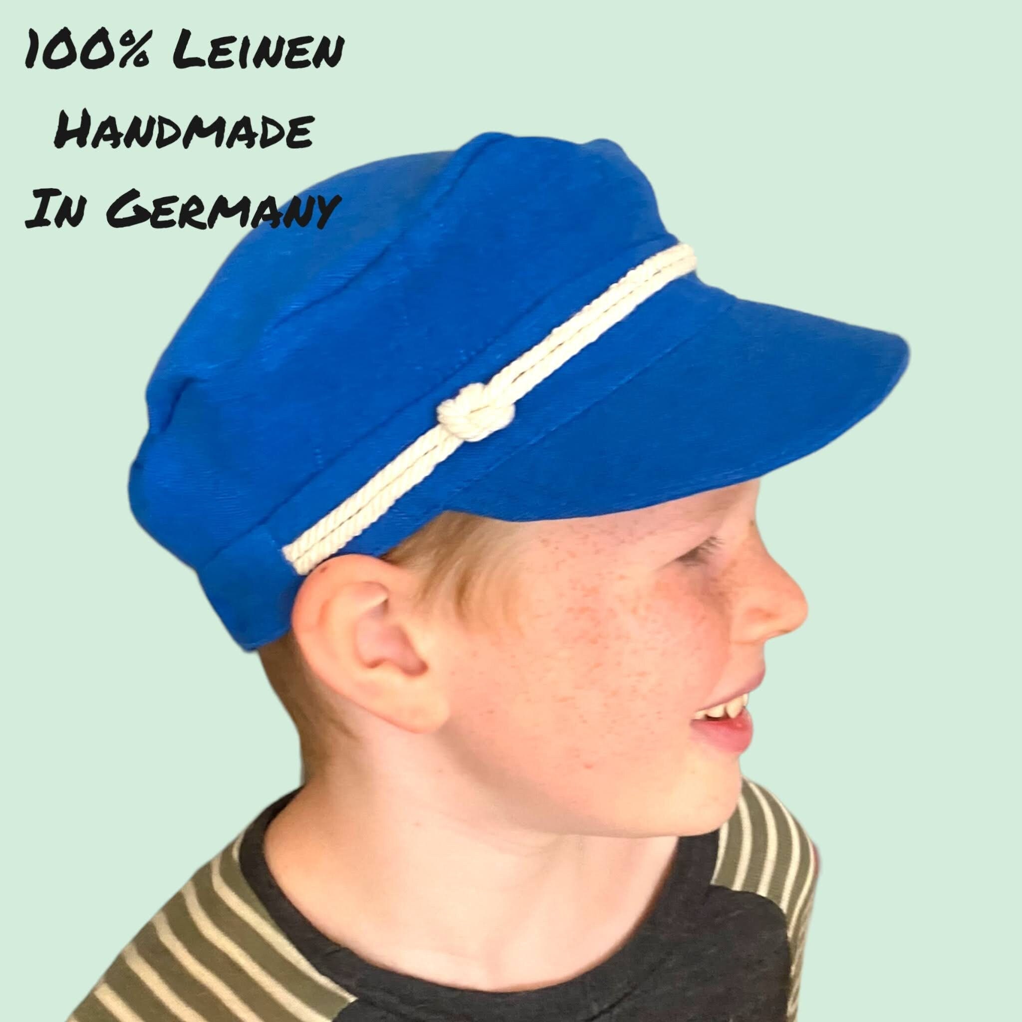 Berretto Marinaio Uomo Cappello Capitano In Lana E Cachemire