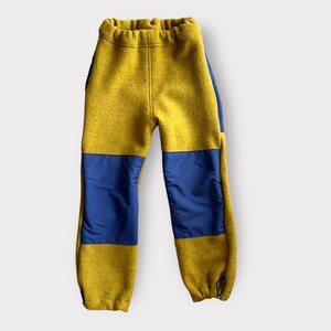 Pantalon Woolwalk hiver extérieur laine vierge sans mulesing garniture cirée / cordura ceinture réglable jardin d'enfants forestier robuste 74-164 opt. Sacs image 9