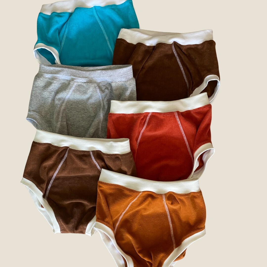 Abdl Briefs for Men Organic Organic Pants Terrycloth XS S M L XL XXL ...