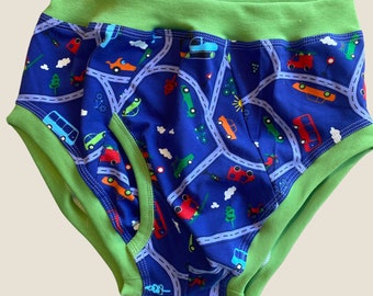 Big boy underwear Abdl slip garcon Briefs for men Bio Organik Pants XS S M L XL XXL Underpants Slip cars