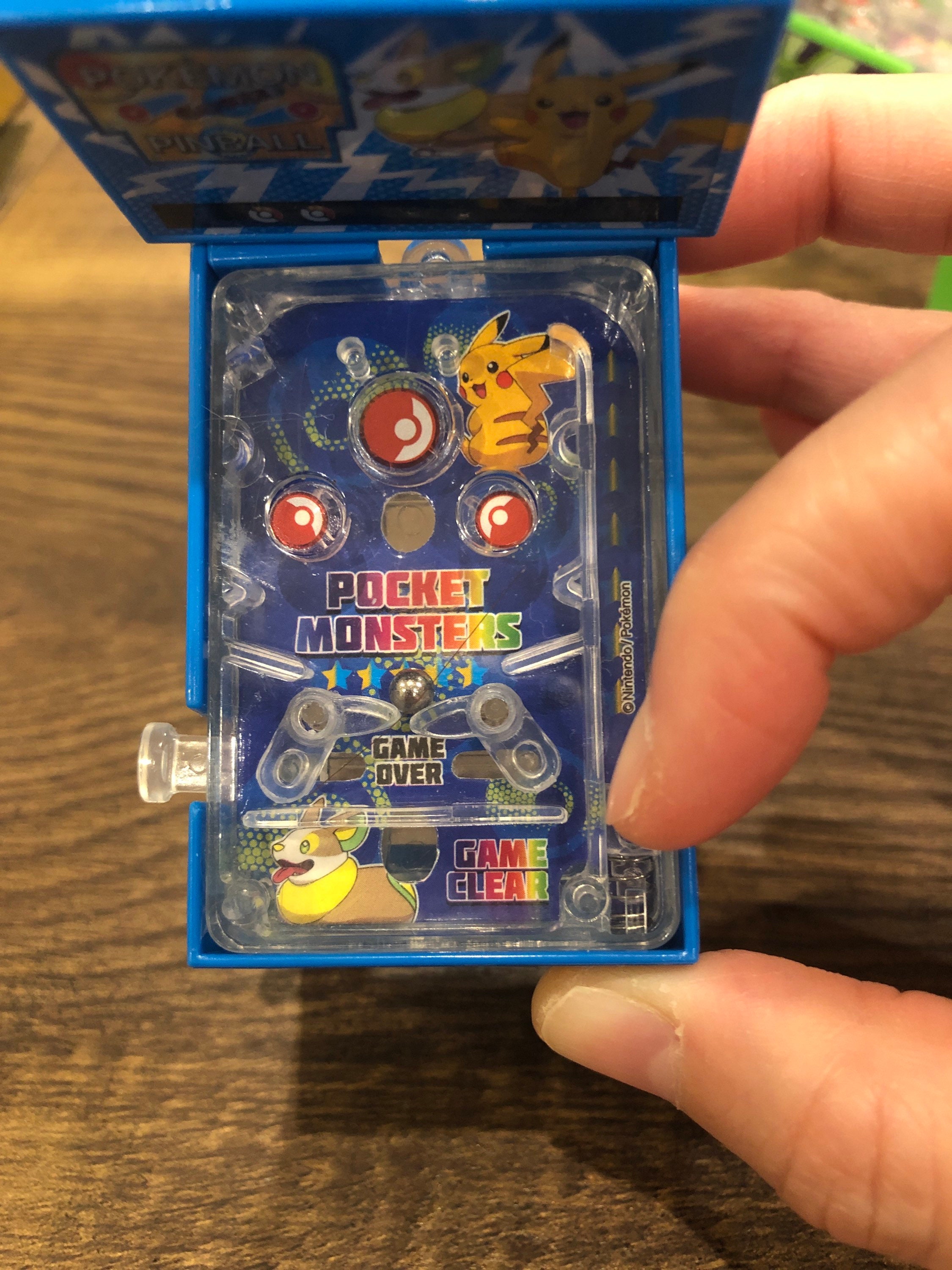 Miniature pinball machine Pokemon Pokemon pinball machine Etsy